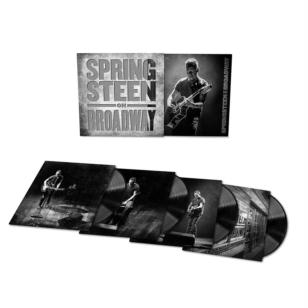 Bruce Springsteen On Broadway 4 Vinyl LP Box Set 2019 - VINYL LP "VINYLBADGES"