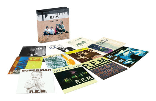 REM 7 IN TO 83 TO 88 7INCH VINYL SINGLE BOX SET NEW 2014 - VINYL LP "VINYLBADGES"