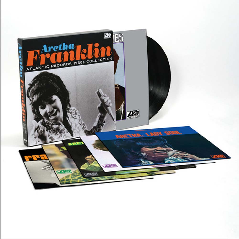 Aretha Franklin Atlantic Records 1960s Collect Vinyl LP Box Set New 2018 - VINYL LP "VINYLBADGES"