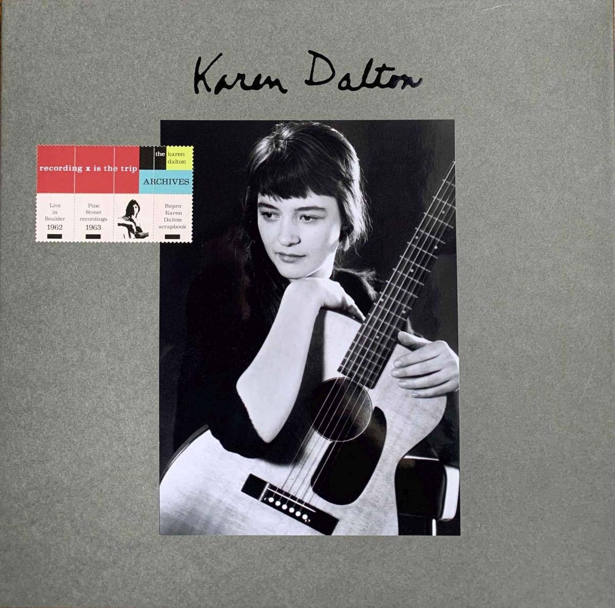 Karen Dalton - Recording Is The Trip Vinyl Box Set 2020 - VINYL LP "VINYLBADGES"