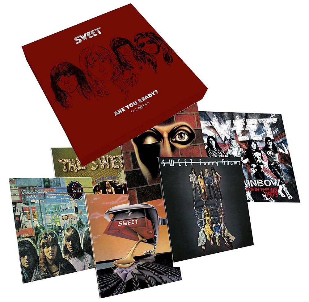 SWEET Are You Ready 7 LP Vinyl Box Set 2017 - VINYL LP "VINYLBADGES"