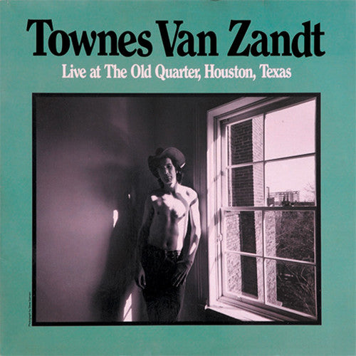 Townes Van Zandt: Live at the Old Quarter - VINYL LP "VINYLBADGES"