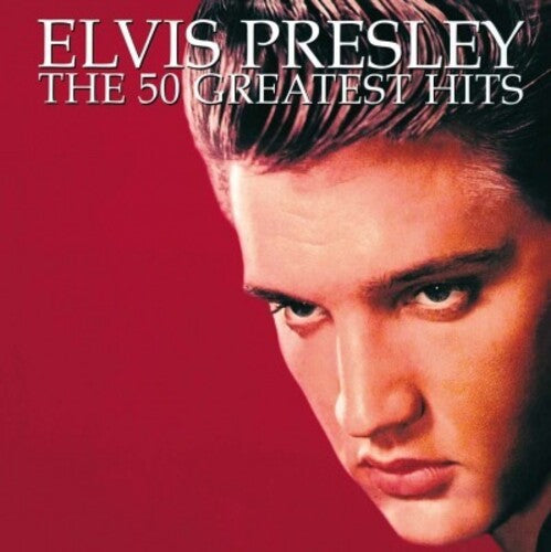 Elvis Presley: 50 Greatest Hits - VINYL LP "VINYLBADGES"