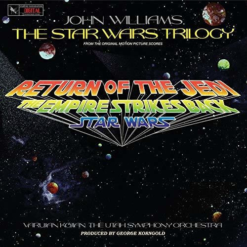 John Williams: The Star Wars Trilogy (The Utah Symphony Orchestra) (Re-Score) - VINYL LP "VINYLBADGES"