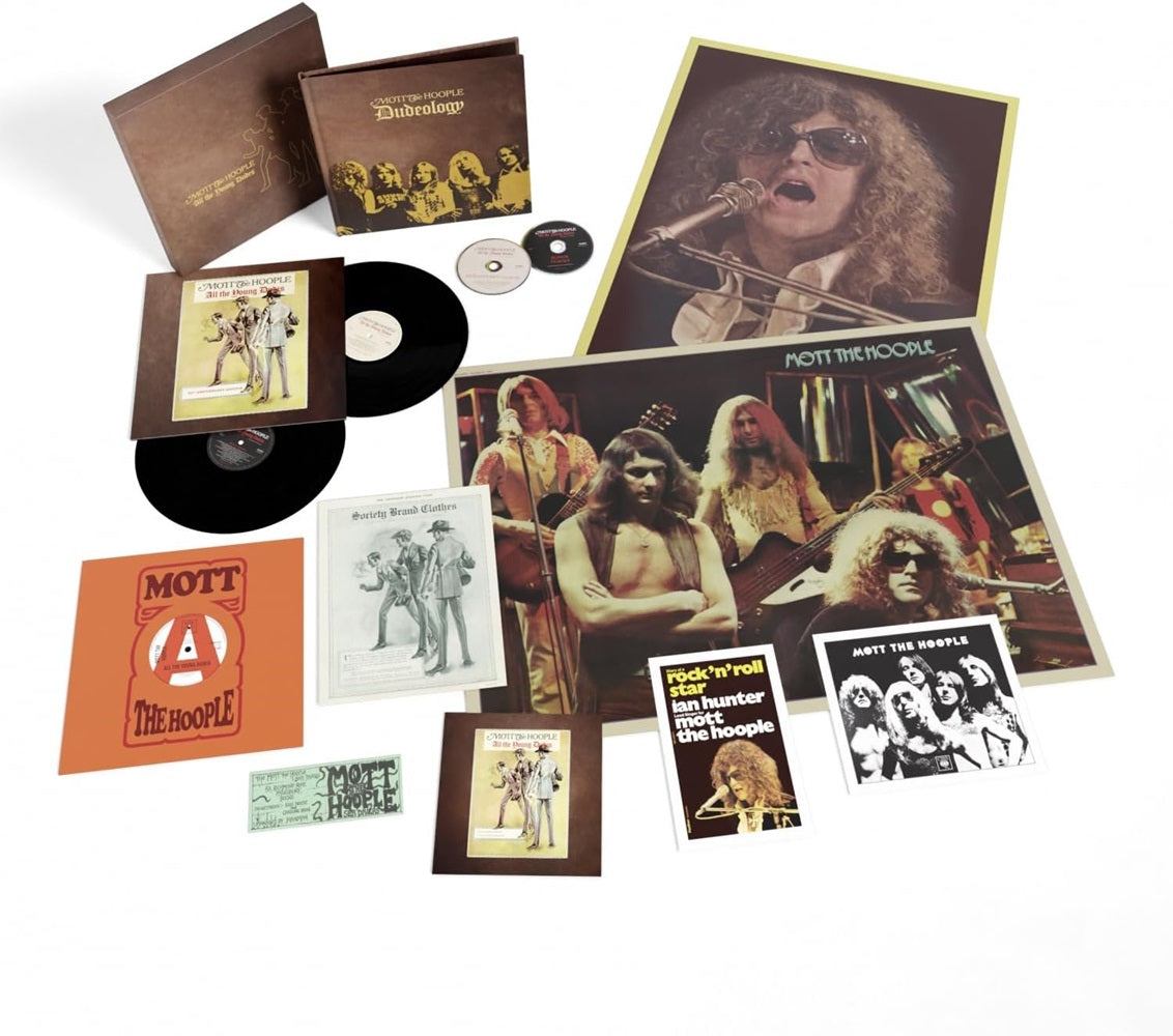 Mott The Hoople All The Young Dudes (50th Anniversary Box Set) Vinyl LP Boxset 2023 - VINYL LP "VINYLBADGES"