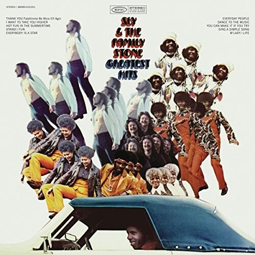 Sly & the Family Stone: SLY & THE FAMILY STONE Greatest Hits (1970) - VINYL LP "VINYLBADGES"