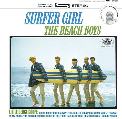 The Beach Boys: Surfer Girl - VINYL LP "VINYLBADGES"