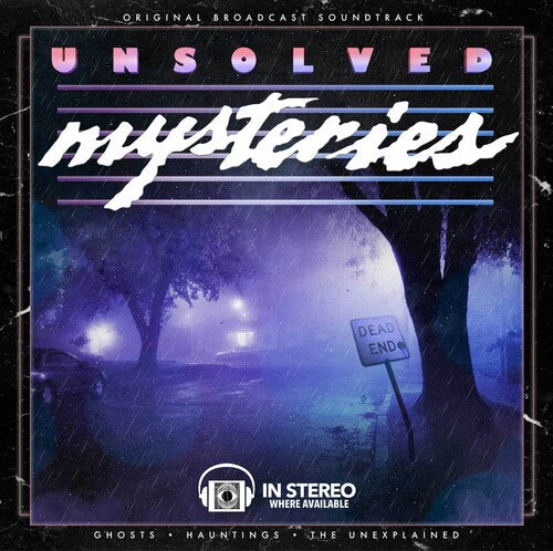 Gary Malkin: Unsolved Mysteries: Ghosts / Hauntings / The Unexplained (Original Broadcast Soundtrack) - VINYL LP "VINYLBADGES"