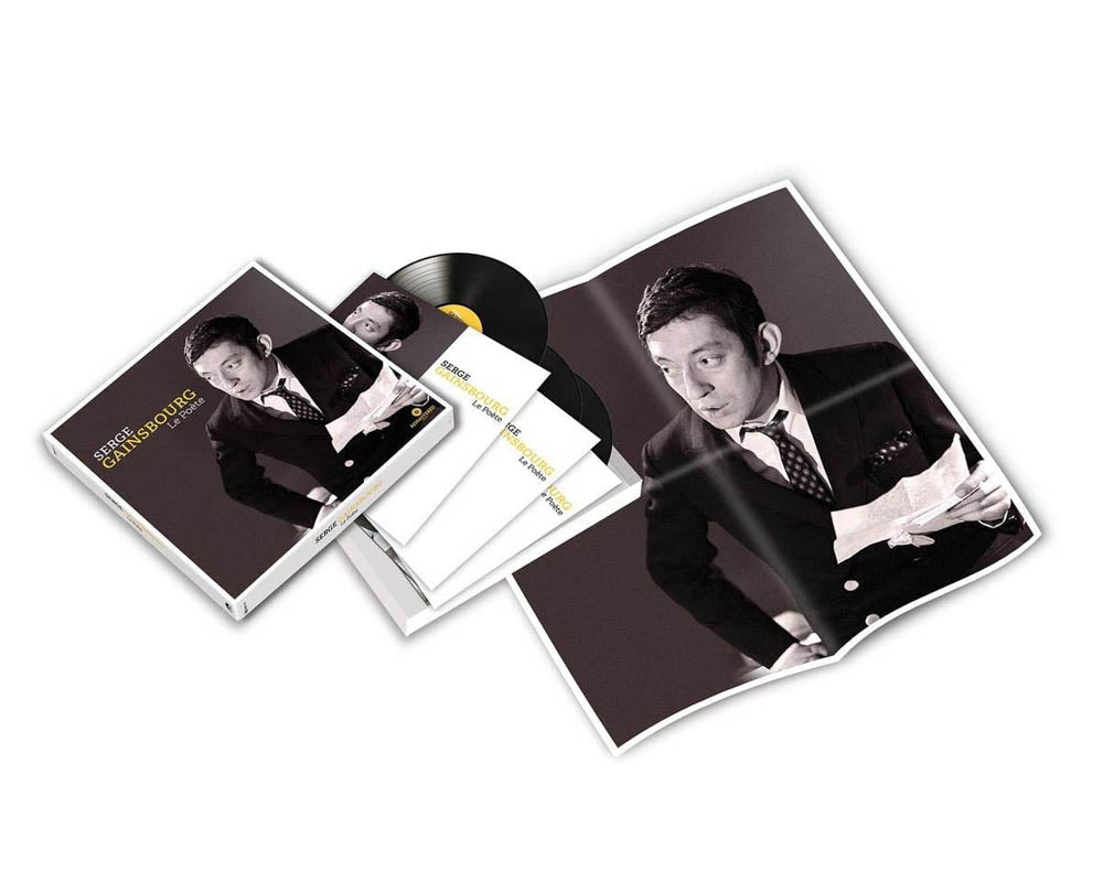 Serge Gainsbourg Le Poete Triple Vinyl LP Box Set New 2019 - VINYL LP "VINYLBADGES"