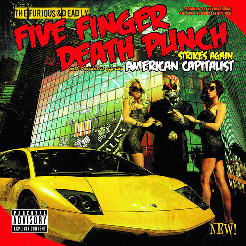 Five Finger Death Punch: American Capitalist - VINYL LP "VINYLBADGES"