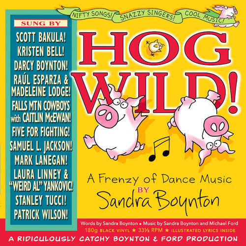 Sandra Boynton: Hog Wild - VINYL LP "VINYLBADGES"