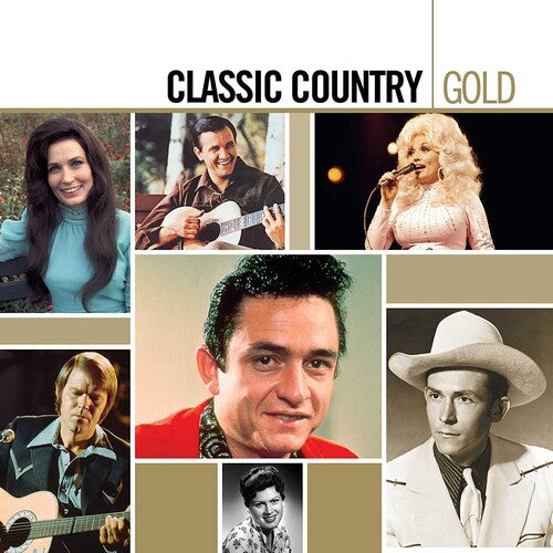 Various Artists: Classic Country Gold (Various Artists) - VINYL LP "VINYLBADGES"