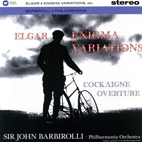 John Barbirolli: ELGAR ENIGMA VARIATIONS COCKAIGNE' OVERTURE - VINYL LP "VINYLBADGES"