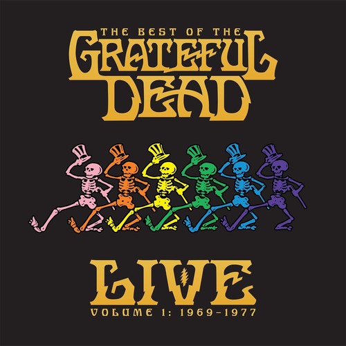 Grateful Dead: Best Of The Grateful Dead Live: 1969-1977 - Vol 1 - VINYL LP "VINYLBADGES"