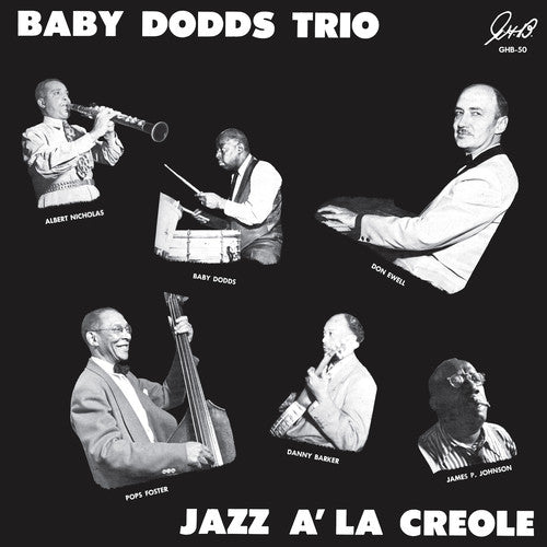 Baby Dodds Trio: Jazz A La Creole - VINYL LP "VINYLBADGES"
