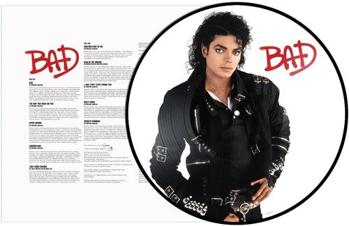 Michael Jackson: Bad - VINYL LP "VINYLBADGES"