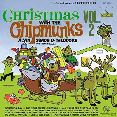 Various Artists: Christmas With The Chipmunks, Vol. 2 (Various Artists) - VINYL LP "VINYLBADGES"