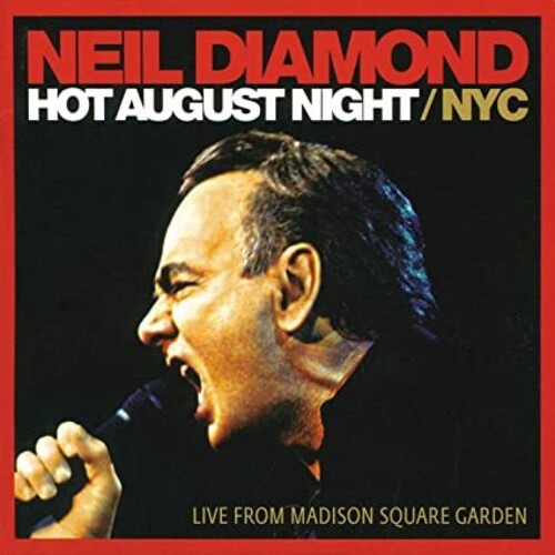 Neil Diamond: Hot August Night / Live From Madison Square Garden - VINYL LP "VINYLBADGES"