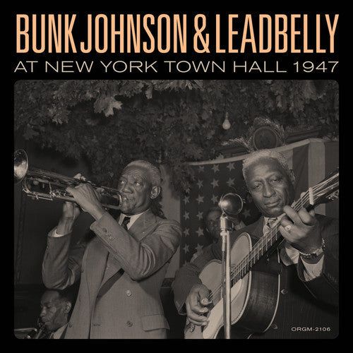 Bunk Johnson: Bunk Johnson & Leadbelly At New York Town Hall 1947 - VINYL LP "VINYLBADGES"