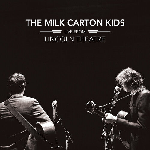 The Milk Carton Kids: Live From Lincoln Theatre - VINYL LP "VINYLBADGES"