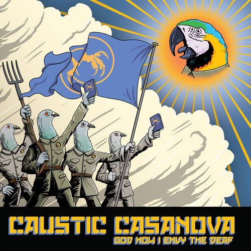 Caustic Casanova: God How I Envy the Deaf (Yellow Vinyl) - VINYL LP "VINYLBADGES"