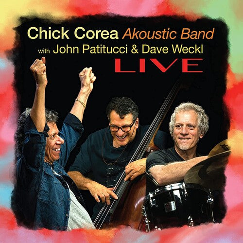 Chick Corea Akoustic Band: LIVE - VINYL LP "VINYLBADGES"