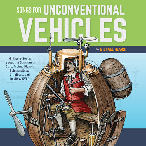Michael Hearst: Songs For Unconventional Vehicles - VINYL LP "VINYLBADGES"