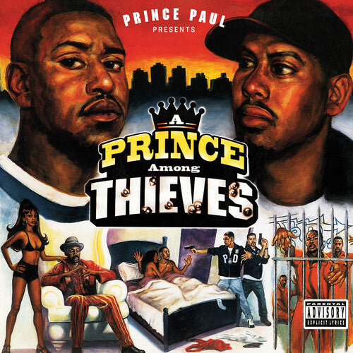 Prince Paul: A Prince Among Thieves (Orange & Yellow Splatter Vinyl) - VINYL LP "VINYLBADGES"
