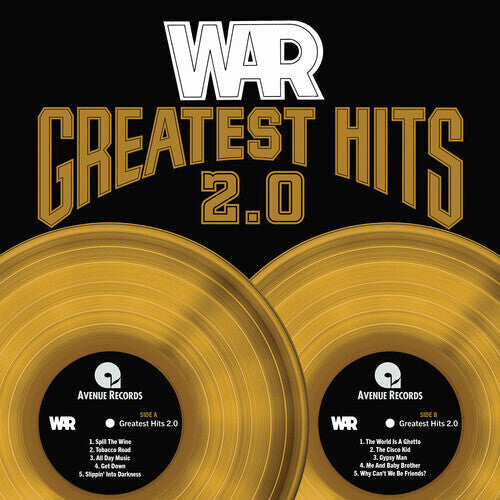 War: WAR Greatest Hits 2.0 (2LP) - VINYL LP "VINYLBADGES"