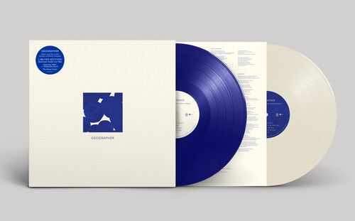 Geographer: Down and Out in the Garden of Earthly Delights (Royal Blue & Cream) - VINYL LP "VINYLBADGES"