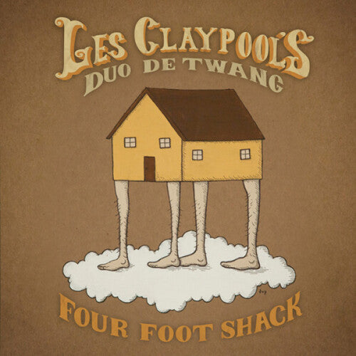 Les Claypool's Duo De Twang: Four Foot Shack - VINYL LP "VINYLBADGES"