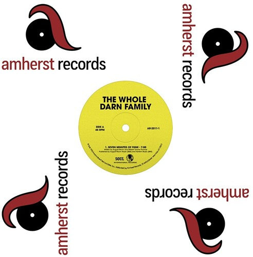 The Whole Darn Family: Seven Minutes of Funk/Ain't Nothing but Something to Do - VINYL LP "VINYLBADGES"