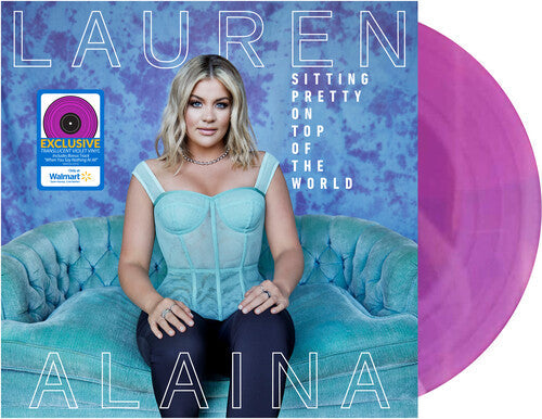Lauren Alaina: Sitting Pretty On Top Of The World - VINYL LP "VINYLBADGES"