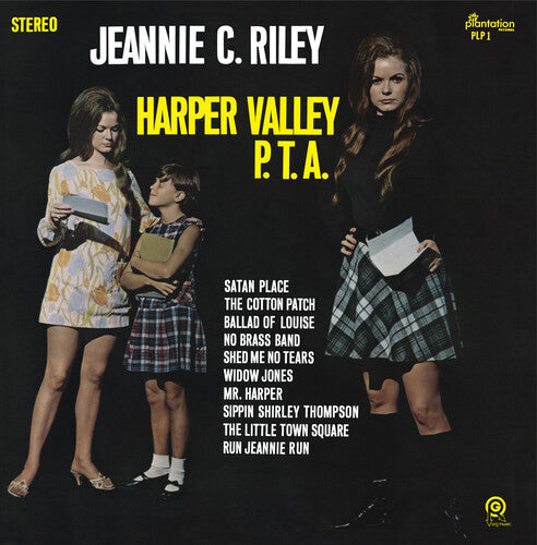 Jeannie C Riley: Harper Valley P.T.A. - VINYL LP "VINYLBADGES"