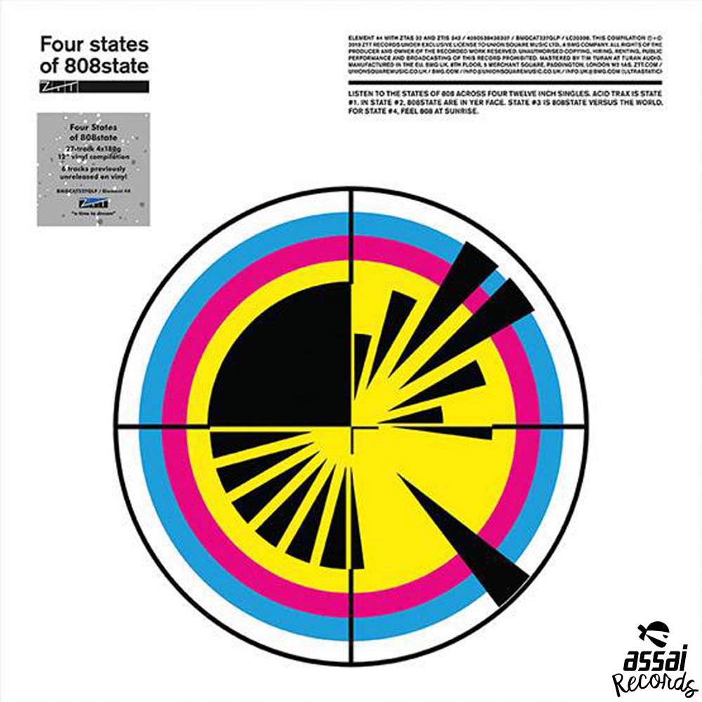 808 State Four States of 808 Vinyl LP Box Set New RSD 2019 - VINYL LP "VINYLBADGES"