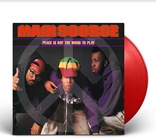 Main Source: Peace Is Not The World To Play (Red) - VINYL LP "VINYLBADGES"
