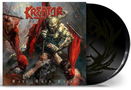 Kreator: Hate Uber Alles (Trifold, Double Black w/ etching) - VINYL LP "VINYLBADGES"