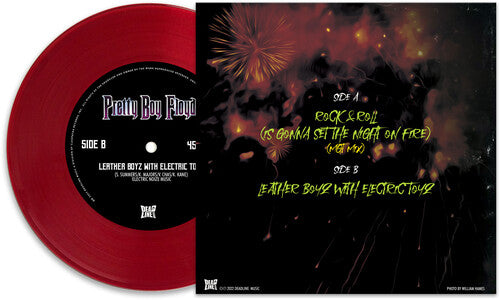 Pretty Boy Floyd: Rock & Roll (is Gonna Set The Night On Fire) (red) - VINYL LP "VINYLBADGES"