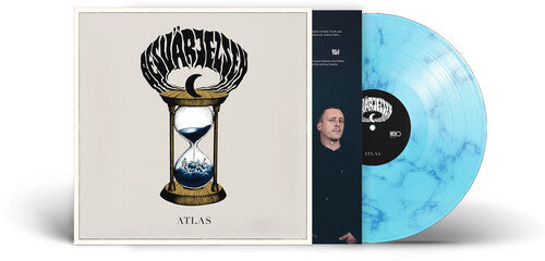 Besvarjelsen: Atlas (Blue & Curacao Marbled) - VINYL LP "VINYLBADGES"
