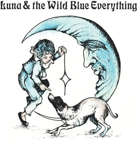 Mat Kerekes: Luna & the Wild Blue Everything - Seafoam Blue Galaxy - VINYL LP "VINYLBADGES"