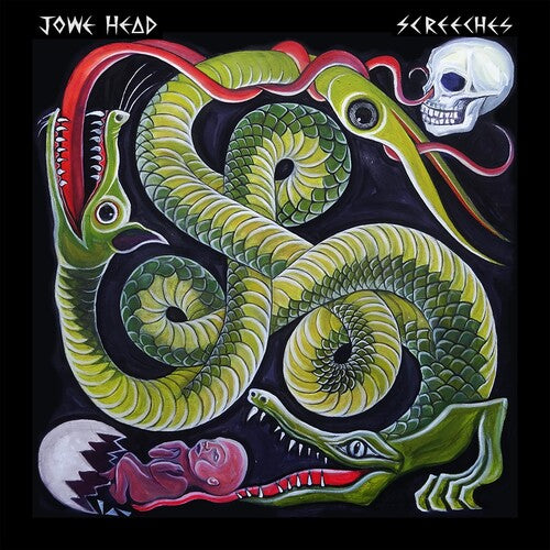 Jowe Head: Screeches - VINYL LP "VINYLBADGES"