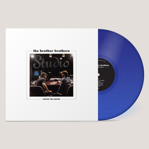 The Brother Brothers: Cover To Cover - Translucent Blue - VINYL LP "VINYLBADGES"
