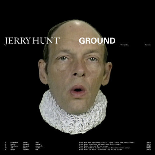 Jerry Hunt: Ground: Five Mechanic Convention Streams - VINYL LP "VINYLBADGES"