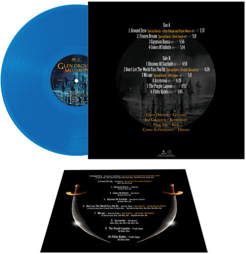 Glen Dover: Metalusion - Blue - VINYL LP "VINYLBADGES"