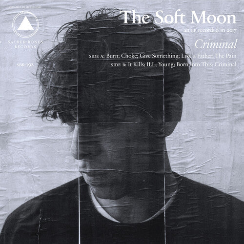 The Soft Moon: Criminal - Yellow & Black Swirl - VINYL LP "VINYLBADGES"