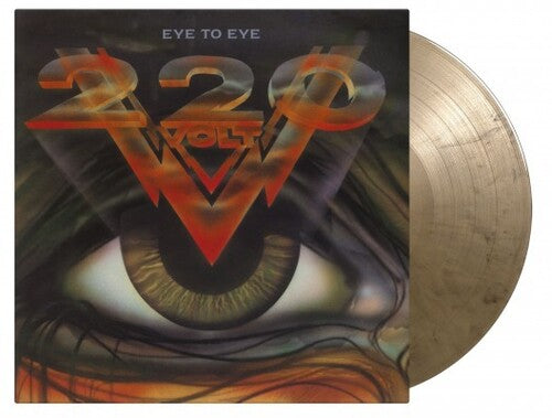 220 Volt: Eye To Eye - Limited 180-Gram Gold & Black Marble Colored Vinyl - VINYL LP "VINYLBADGES"
