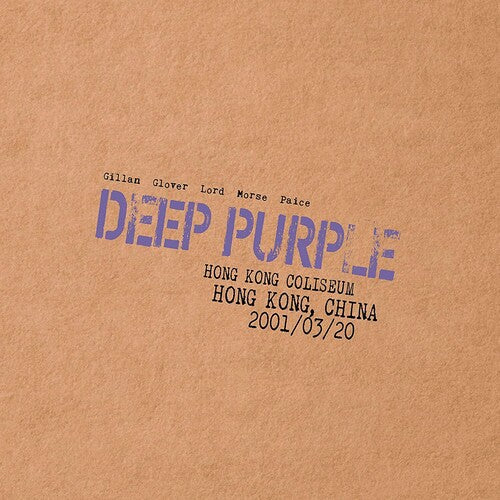 Deep Purple: Live In Hong Kong - VINYL LP "VINYLBADGES"