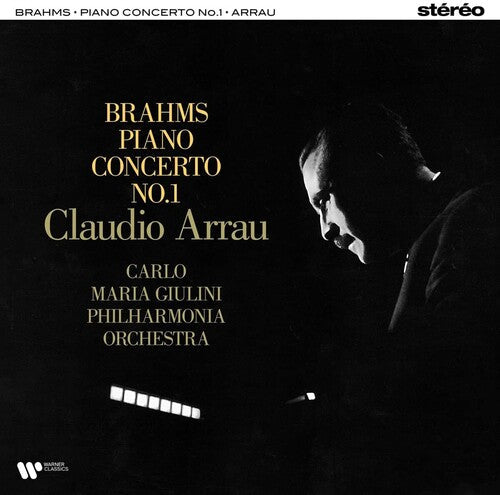 Claudio Arrau: Brahms: Piano Concerto No. 1 - VINYL LP "VINYLBADGES"