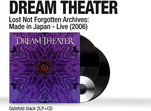 Dream Theater: LOST NOT FORGOTTEN ARCHIVES: MADE IN JAPAN - LIVE (2006) - VINYL LP "VINYLBADGES"