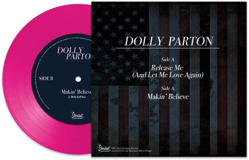 Dolly Parton: Relase Me - And Let Me Love Again - Magenta - VINYL LP "VINYLBADGES"
